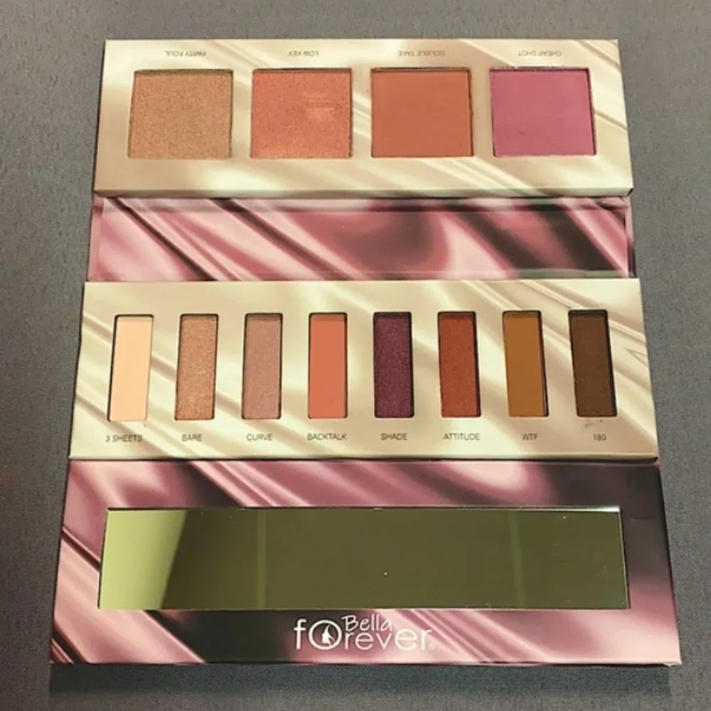 NEW Bella Forever LoveTalk Eyeshadow Palette and Blush 2 in 1